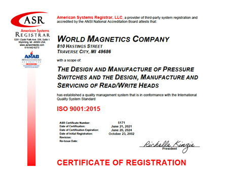 Click to view ISO:9001:2015 certificate
