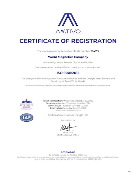 Click to view ISO:9001:2015 certificate